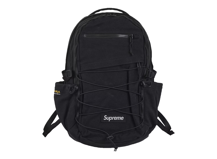 Supreme Logo Backpack (SS25) Black