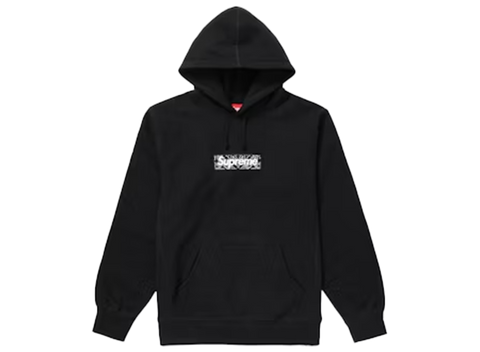 Supreme Bandana Box Logo Hooded Sweatshirt Black (Pre-Owned)