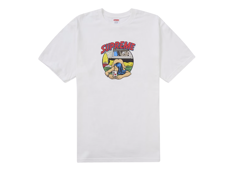 Supreme Bedroom Tee (SS25) White