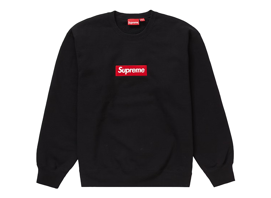 Supreme Box Logo Crewneck (FW22) Black