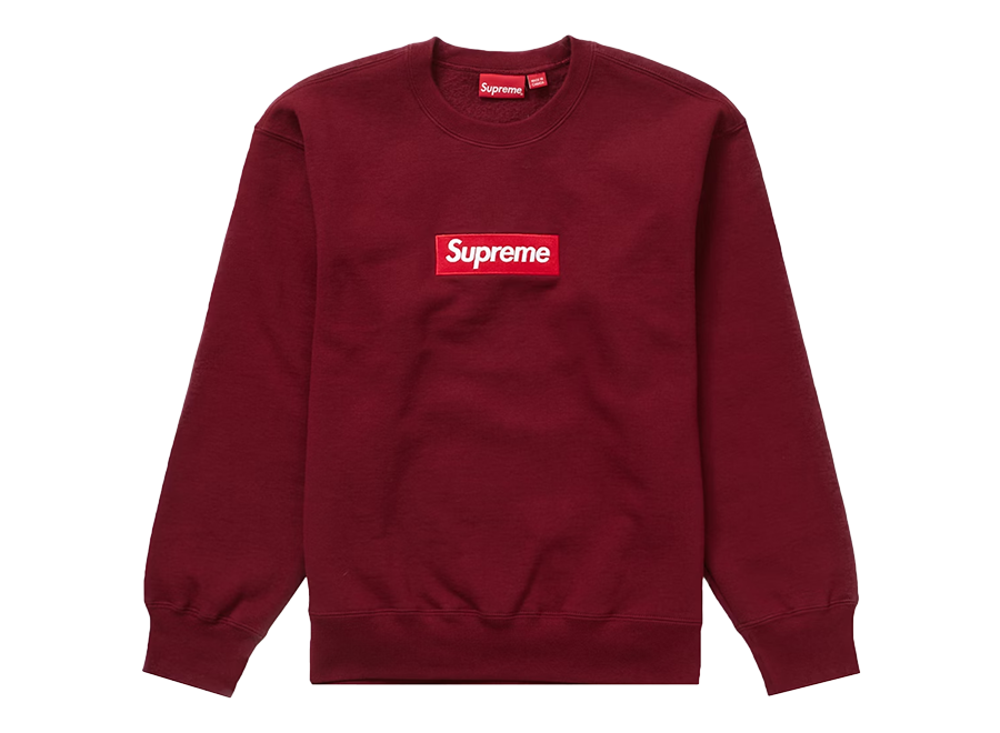 Supreme Box Logo Crewneck (FW22) Cardinal (Pre-Owned)