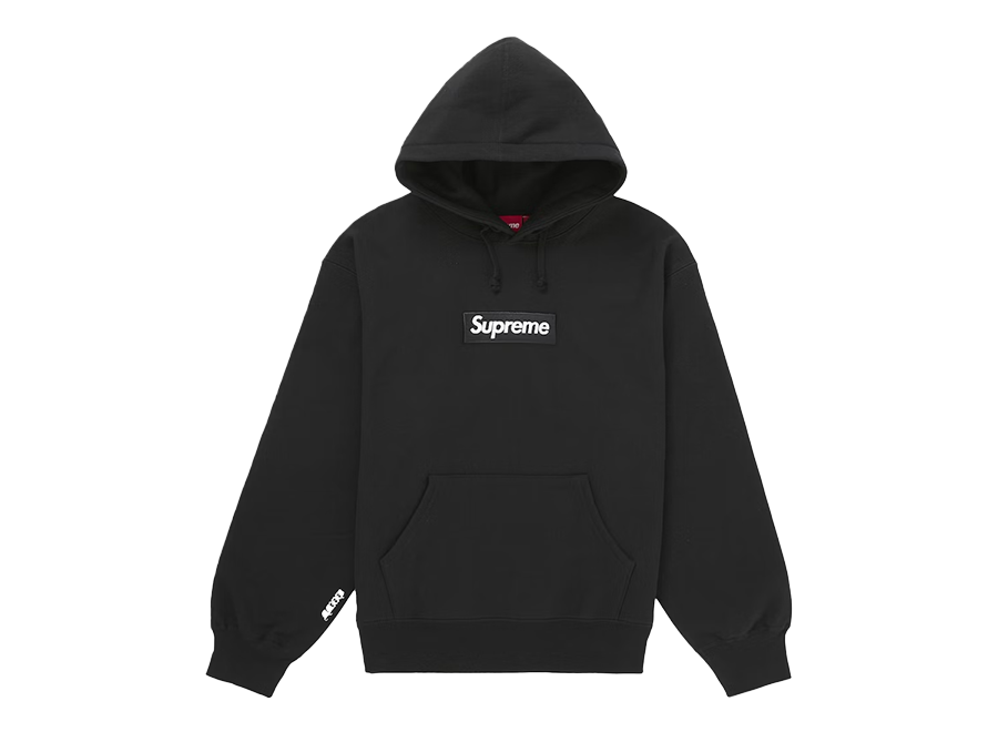 Supreme Box Logo Hooded Sweatshirt (FW25) Black (Pre-Owned)