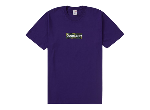 Supreme Box Logo Tee (FW23) Purple (Pre-Owned)