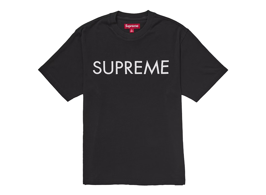 Supreme Capital T-Shirt Black