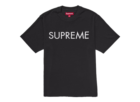 Supreme Capital T-Shirt Black (Pre-Owned)