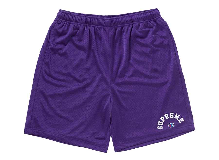 Supreme Champion Mesh Shorts Purple (Pre-Owned)