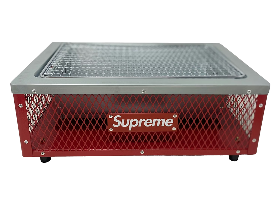 Supreme Coleman Charcoal Grill Red