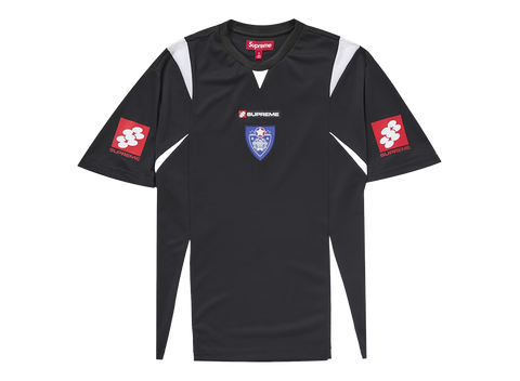 Supreme Crest Soccer Jersey Black (Pre-Owned)