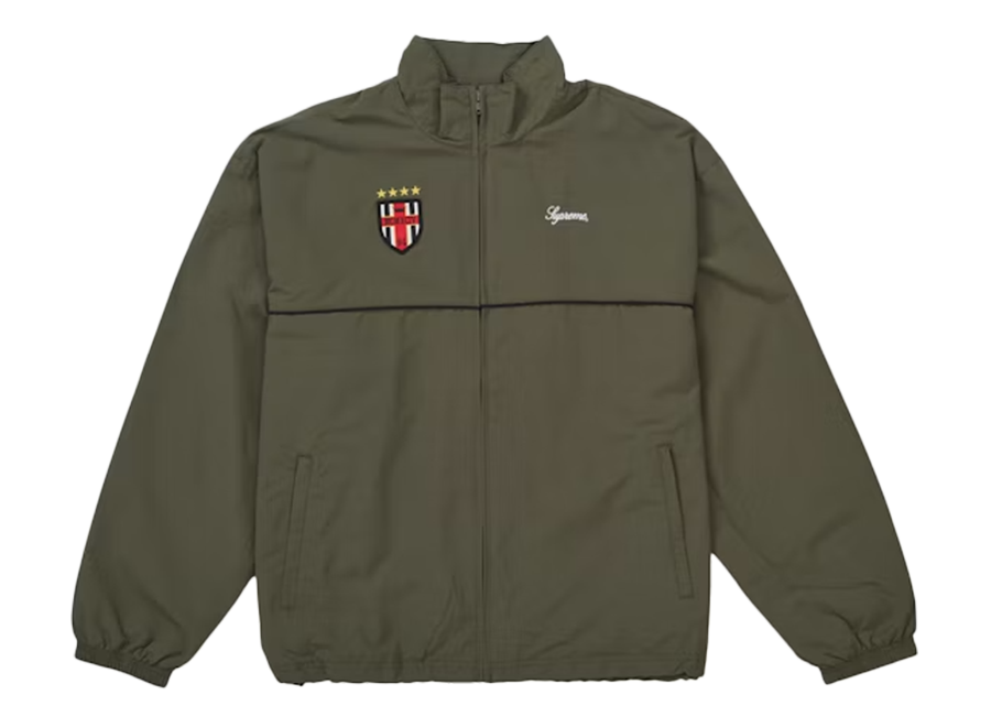 Supreme Cross Track Jacket Olive