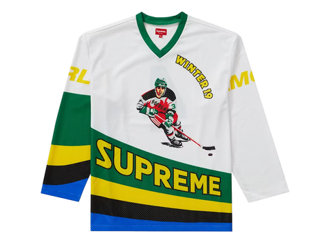 Supreme Crossover Hockey Jersey White (Pre-Owned)