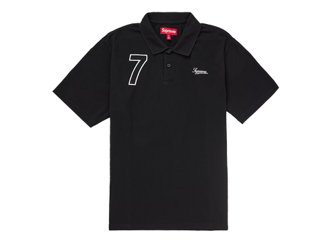 Supreme Cursive Polo Black (Pre-Owned)