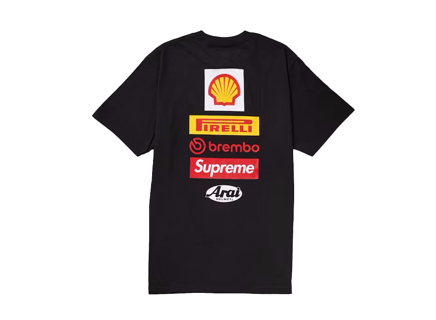 Supreme Ducati Logo Tee Black (Pre-Owned)