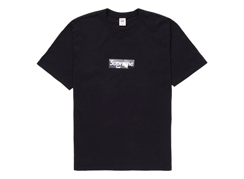 Supreme Emilio Pucci Box Logo Tee Black/Black (Pre-Owned)