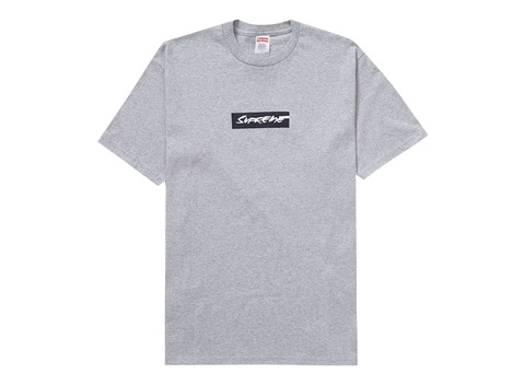 Supreme Futura Box Logo Tee Heather Grey (Pre-Owned)