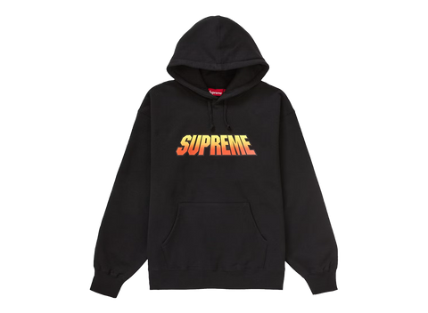 Supreme Gradient Hooded Sweatshirt Black
