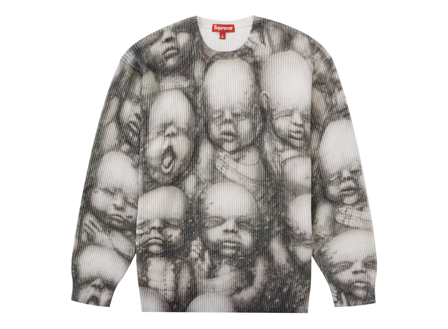 Supreme H.R. Giger Sweater Multicolor