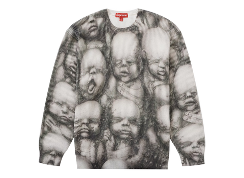 Supreme H.R. Giger Sweater Multicolor