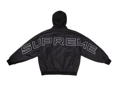 Supreme Hooded Stadium Jacket Black (Pre-Owned)