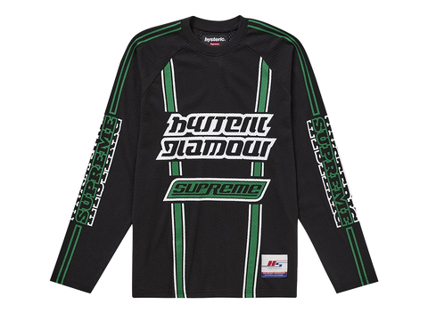 Supreme Hysteric Glamour Mesh L/S Top Black (Pre-Owned)