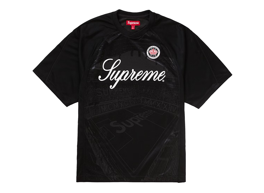 Supreme Jacquard Soccer Jersey Black (Pre-Owned)