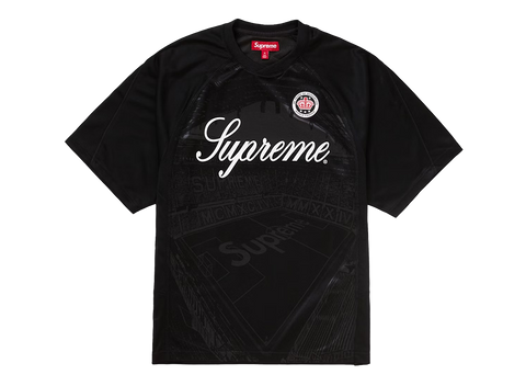 Supreme Jacquard Soccer Jersey Black (Pre-Owned)