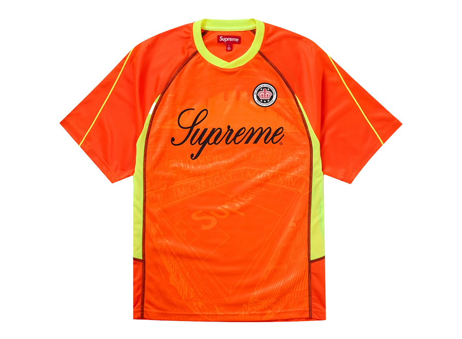 Supreme Jacquard Soccer Jersey Orange