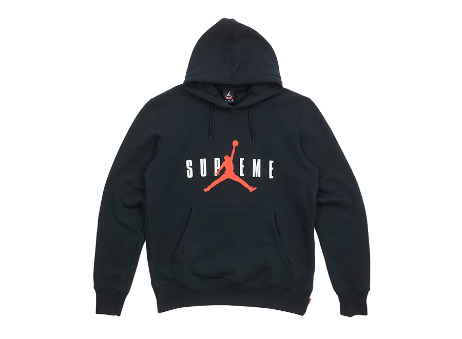 Supreme Jordan Hooded Pullover Black