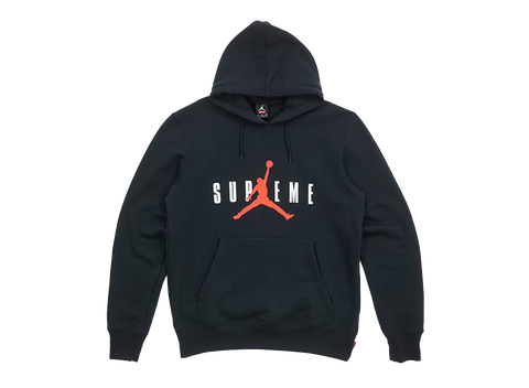 Supreme Jordan Hooded Pullover Black