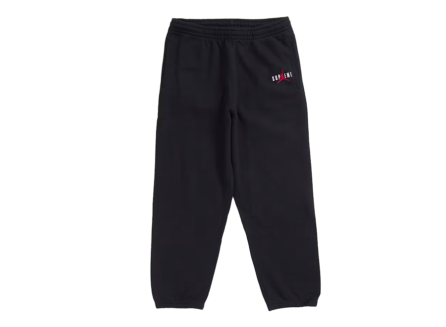 Supreme Jordan Sweatpant (FW24) Black