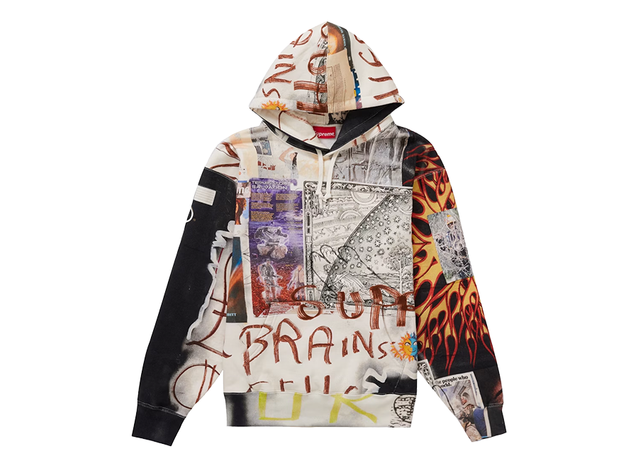 Supreme LSD Spells Hooded Sweatshirt Multicolor