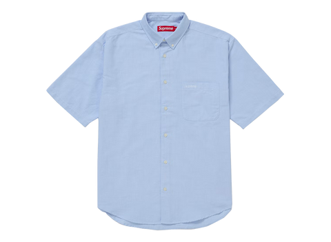 Supreme Loose Fit Oxford S/S Shirt Light Blue