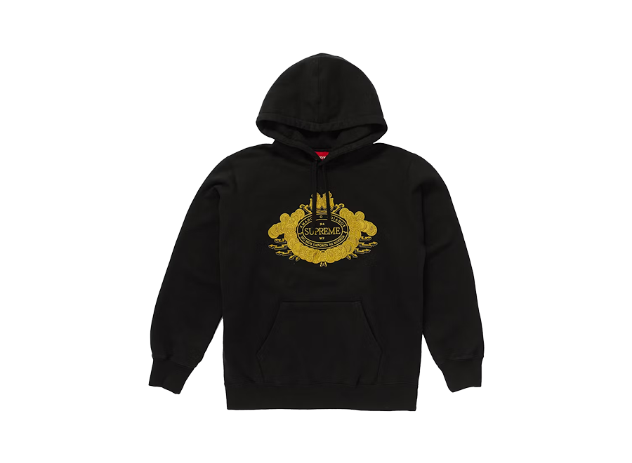 Supreme Love or Hate Hooded Sweatshirt Black