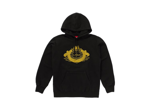Supreme Love or Hate Hooded Sweatshirt Black