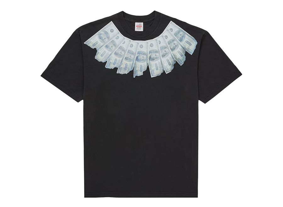 Supreme MM6 Maison Margiela Money S/S Top Black (Pre-Owned)