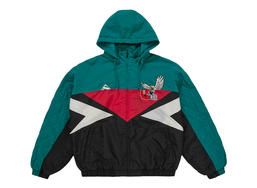 Supreme MM6 Maison Margiela Split Stadium Jacket Teal