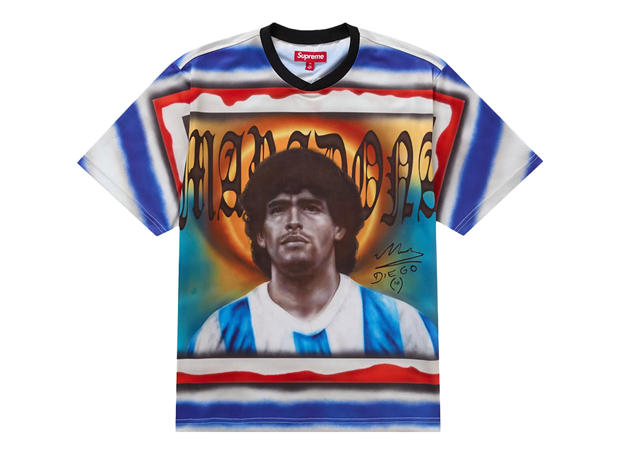 Supreme Maradona Soccer Jersey Multicolor (Pre-Owned)
