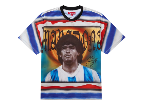 Supreme Maradona Soccer Jersey Multicolor (Pre-Owned)