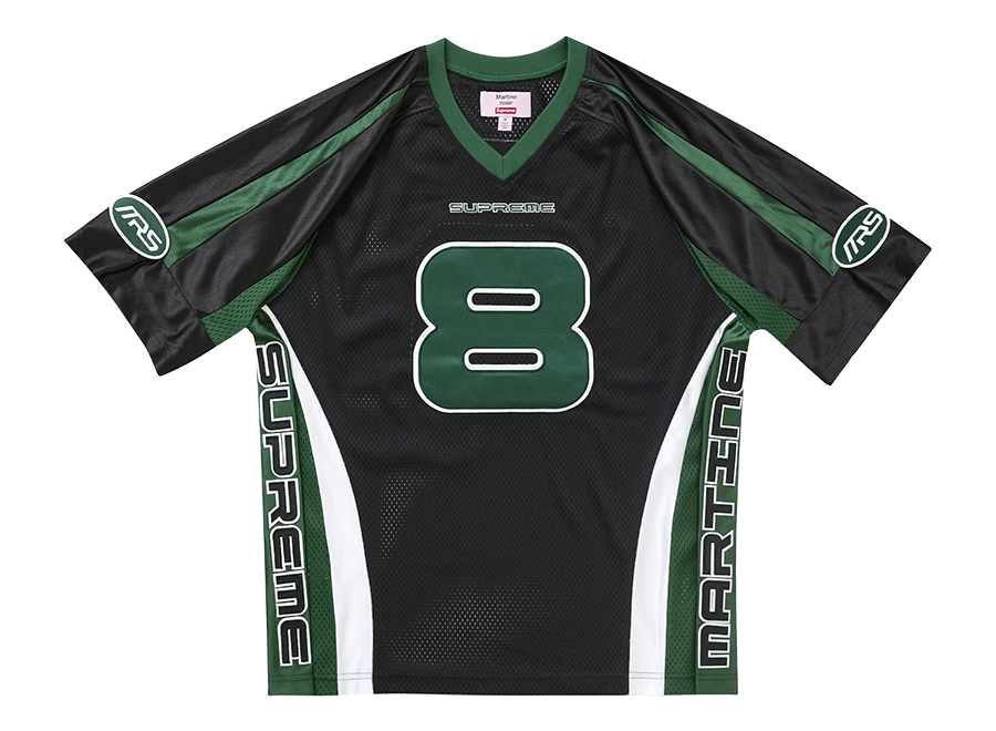 Supreme Martine Rose Football Jersey Black