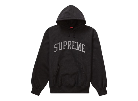 Supreme Metallic Arc Hooded Sweatshirt (SS23) Black (Pre-Owned)