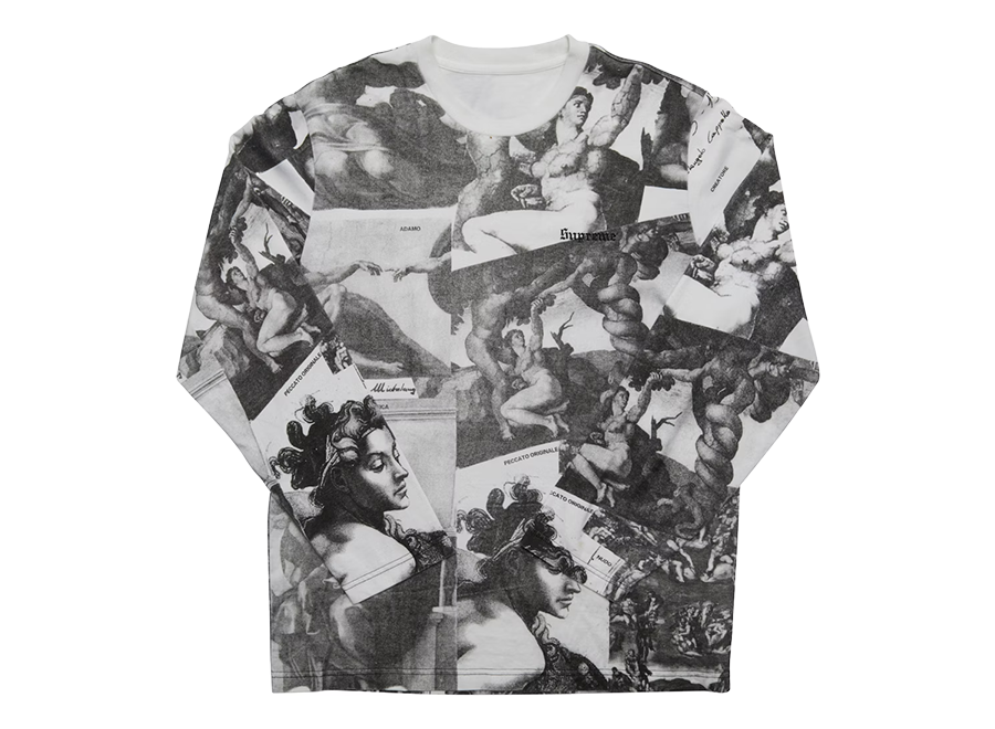 Supreme Michelangelo L/S Top Black (Pre-Owned)
