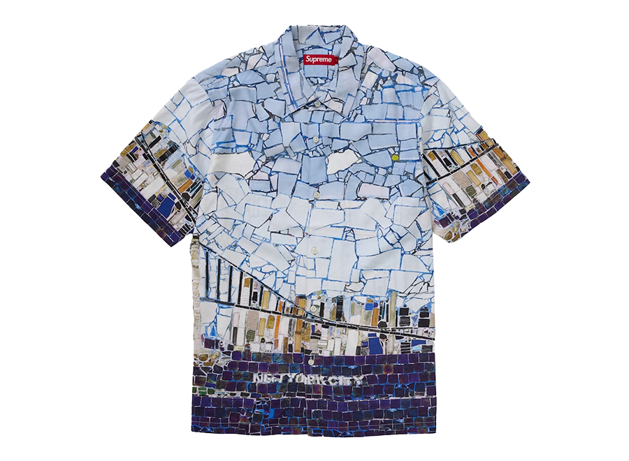 Supreme Mosaic S/S Shirt Multicolor (Pre-Owned)