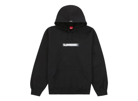 Supreme Motion Logo Hooded Sweatshirt (SS23) Black (Pre-Owned)