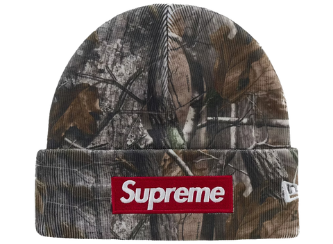 Supreme New Era Box Logo Beanie (FW25) Realtree AP Camo