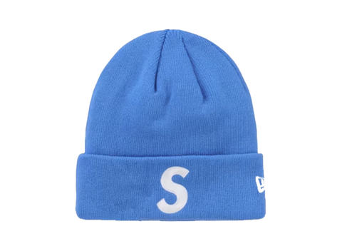 Supreme New Era S Logo Beanie (FW24) Blue