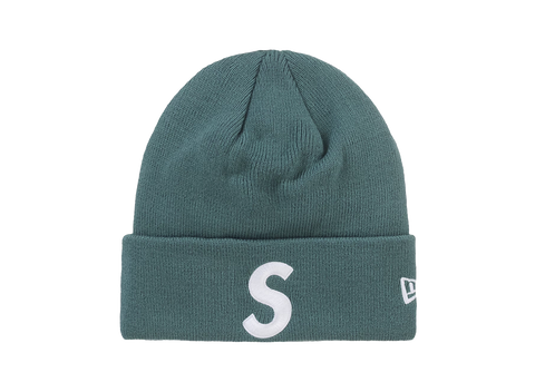 Supreme New Era S Logo Beanie (FW24) Green