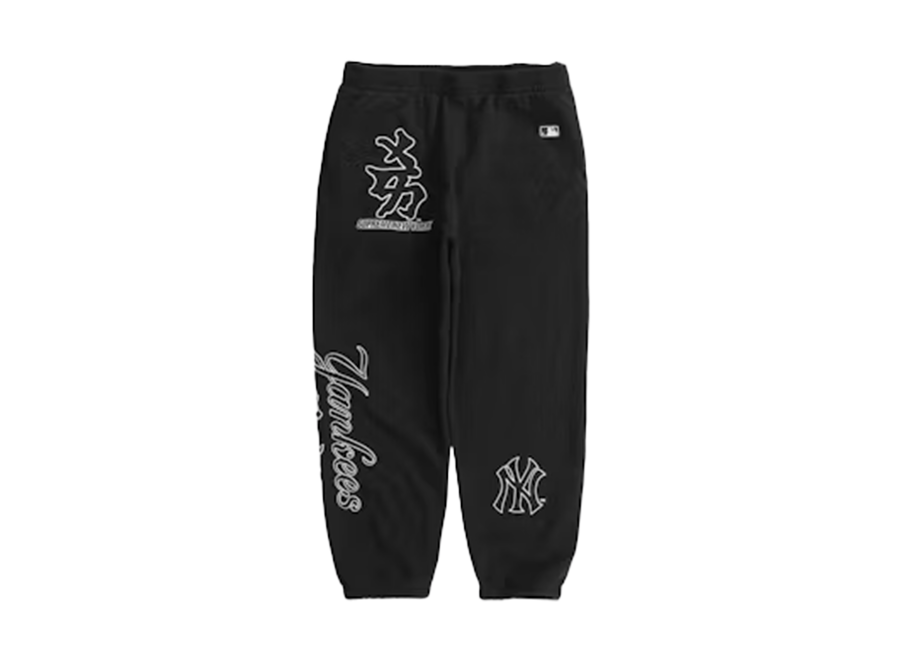 Supreme New York Yankees Kanji Sweatpant Black (Pre-Owned)