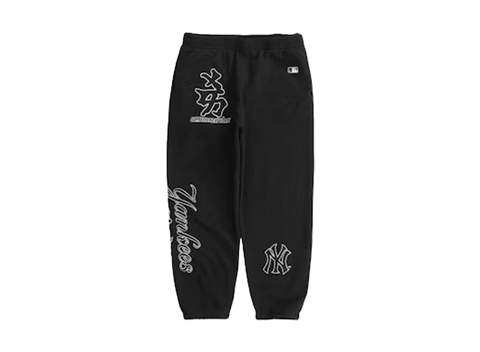 Supreme New York Yankees Kanji Sweatpant Black (Pre-Owned)