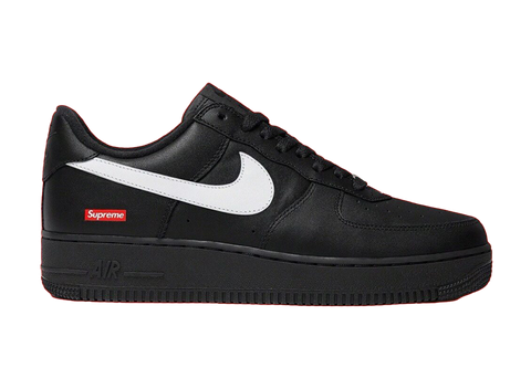 Nike Air Force 1 Low Supreme Black White (Pre-Owned)