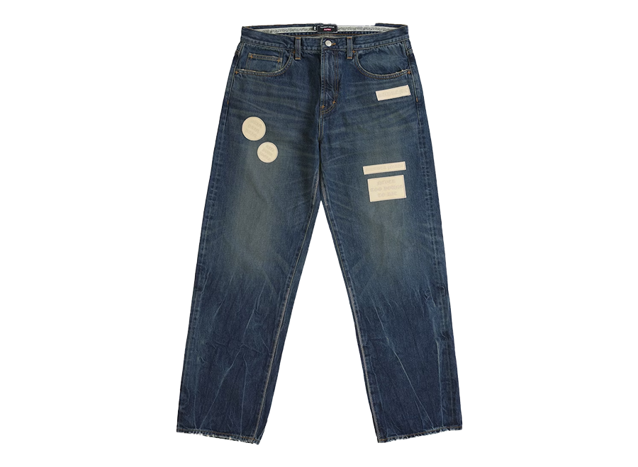 Supreme Number (N)ine Patches Loose Fit Jean Dark Indigo