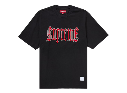 Supreme Old English S/S Top (SS24) Black (Pre-Owned)